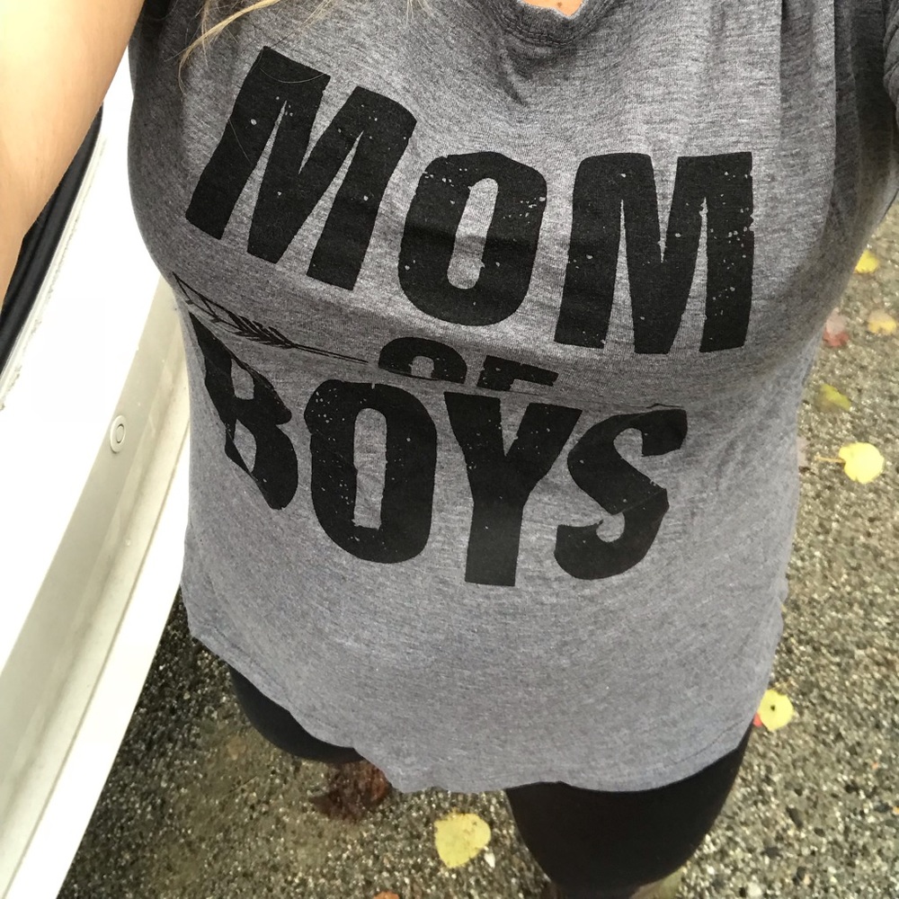 NEW “Mom of Boys” T-shirt